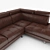 Premium Verena Sectional Sofa 3D model small image 2