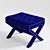 Classic Ottoman by Garda Decor 3D model small image 1