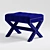 Classic Ottoman by Garda Decor 3D model small image 2