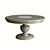 Classic European Style Round Pedestal Table 3D model small image 1