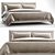 SleekPoly Minimalist Sofa 3D model small image 2