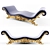 Elegant Belloni Bench: A Timeless Statement 3D model small image 1