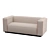 Elegant Modern Grey Sofa 3D model small image 2