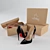 Luxe Nude & Black Patent Louboutin 3D model small image 1