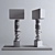 Elegant Sigma Lamp - Modern Lighting Solution 3D model small image 2