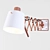 

Sleek & Stylish Pastorius Wall Lamp 3D model small image 3