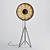 Fortuny® Swivel Tripod Floor Lamp 3D model small image 1