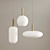 Ferm Living Opal Pendant Lamp - Elegant and Stylish! 3D model small image 1
