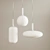 Ferm Living Opal Pendant Lamp - Elegant and Stylish! 3D model small image 3
