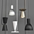 Elegant Pendant Collection 3D model small image 1