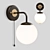 Modern Wall Light Austin by Eurosvet 3D model small image 1