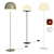 Elegant Cheshire Floor Lamp 3D model small image 1