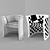 Modern Darmart Elbi Chair: Sleek Design & High Quality 3D model small image 3