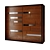 ELETTRA Night Wardrobe: Sleek Storage Solution 3D model small image 1
