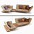 Modern German Bullfrog Akito Sofa 3D model small image 1