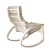 Title: Poang Rocking Chair: Modern Comfort 3D model small image 3