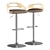 Sleek Marstrand Modern Bar Stool 3D model small image 1