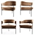 Elegant Isabella Chair: Timeless Design 3D model small image 2