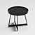Elegant Hampton Gloss Round Side Table 3D model small image 2