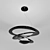 Sleek Mini Pendant Light 3D model small image 1