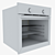 LG LB646K329T1 Built-in Oven 3D model small image 3