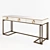 Elegant Wood Console Table: Cantori VOYAGE 3D model small image 2