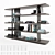 Bristol Light and Sleek Bookcase 3D model small image 1