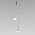 Inodesign Mobile 7 Gold Pendant Light 3D model small image 1