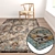 Luxury Carpet Set: High-Quality Textures for Enhanced Renders 3D model small image 2