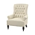 Elegant Velvet Arm Chair 3D model small image 1