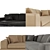Alberta Salotti Accabi Sofa 3D model small image 2