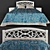Tiffany Shatura Bed Set 3D model small image 1