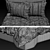 Sleek Design Bed Set 3D model small image 3