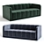 West Elm Bardot Sofa: High-Detailed 3D Model 3D model small image 1