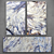 Abstract Silver Paintings | Modern, Minimalist Décor 3D model small image 1