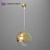 Golden Glow Suspended Lumina D20: Elegant and Eye-Catching 3D model small image 2