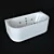 Aquatek Morpheus: TurboSmooth-Enhanced, High-Quality Bathtub 3D model small image 1