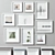 Multi-color Picture Frames Set-87 3D model small image 1