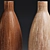 Elegant Vase Trio: 3D Max Compatible 3D model small image 2