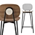 Elevated Elegance: Tata Bar Stool 3D model small image 2