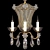 Elegant Parisian Wall Sconce 3D model small image 2