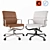 Alias Rollingframe 52 Soft Office Chair 3D model small image 1