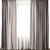 Elegant Curtain Design 3D model small image 1