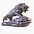  Majestic Lion Sculpture: Exterior and Interior Décor 3D model small image 1