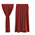 Elegant Complete Curtain Set 3D model small image 2