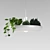 Inodesign Plant Pendant Light 3D model small image 1