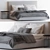 Richard Bed: Sleek and Stylish 3D model small image 1