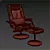 ErgoFlex Mesh Office Chair 3D model small image 3