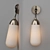 Luminary Lariat: Exquisite Wall Sconce 3D model small image 1