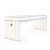 Elegant Dulcechina Tao Bench 3D model small image 2